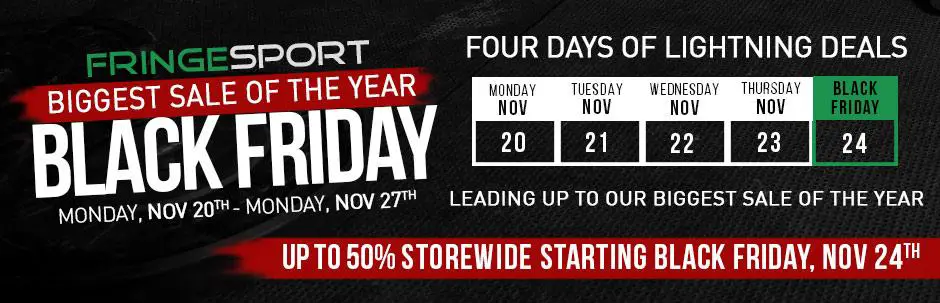 Fringe Sport Black Friday Deals Fringe Sport Black Friday Deals