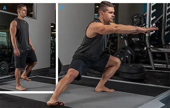 split squat