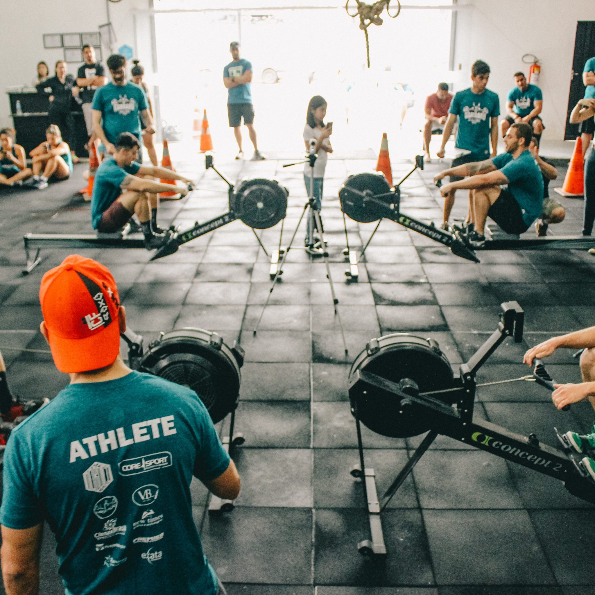 HIIT Workout Rowing Workout Machine Garage Gym Builder