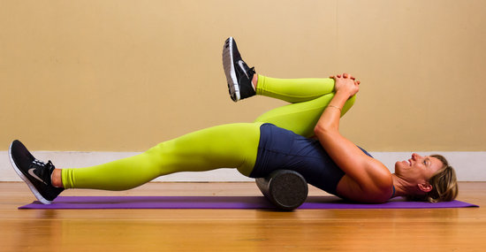 Foam Roller Back Stretch Foam Roller Back Stretch