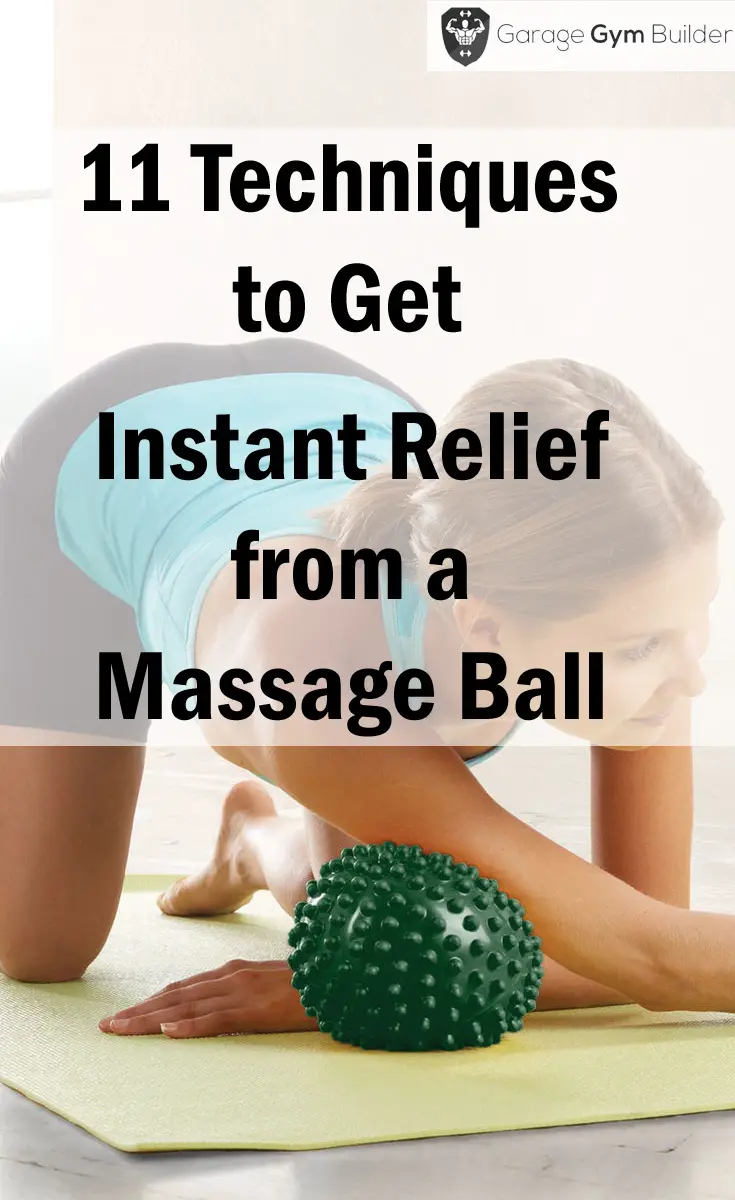 Instant Relief from a massage ball