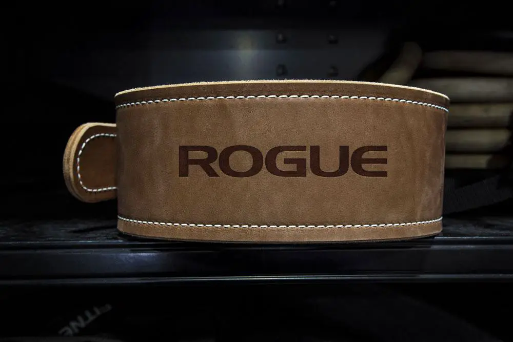 rogue leather lifting belt