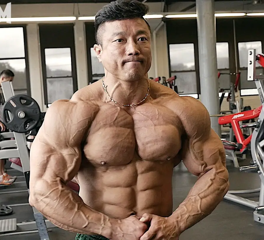 Huge Asian Bodybuilder