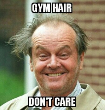 Gym hair