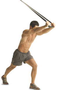 Lunge Triceps Extension