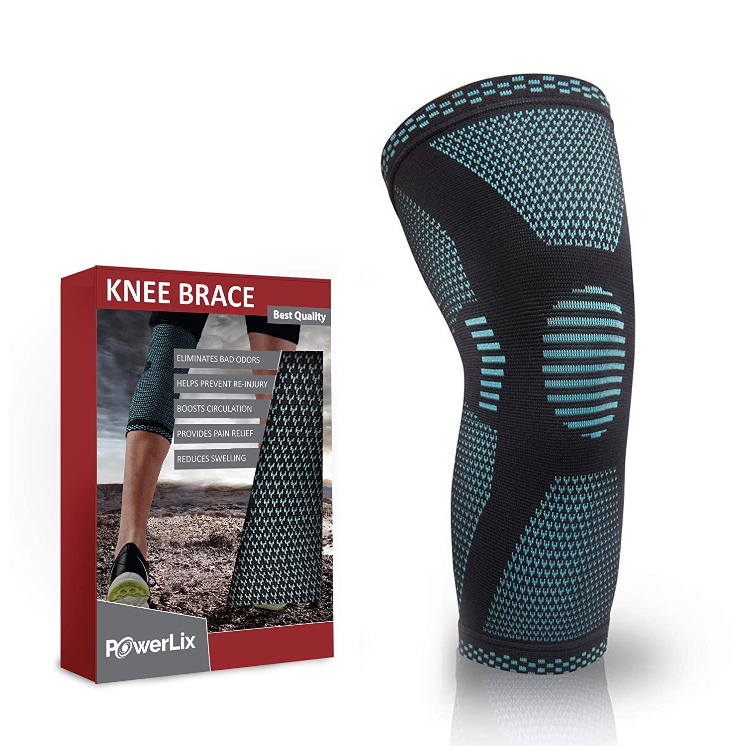 knee compression sleeves sleeve powerlix crossfit slee extra four