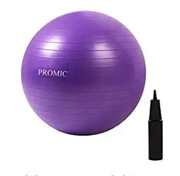 PROMIC Anti-Burst Gym Exercise Yoga Fitness Ball