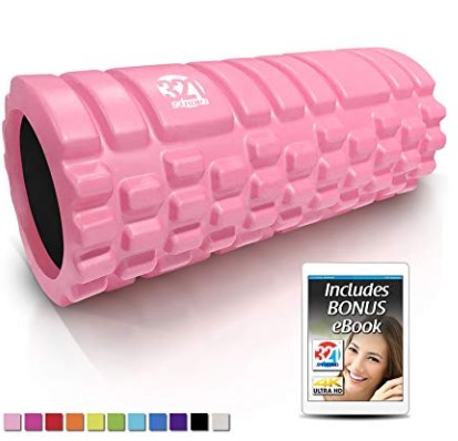 Nordic Lifting Foam Roller for Best Muscle Massage & Deep Tissue Trigger 1 Year Warranty Roll & Stretch Tool