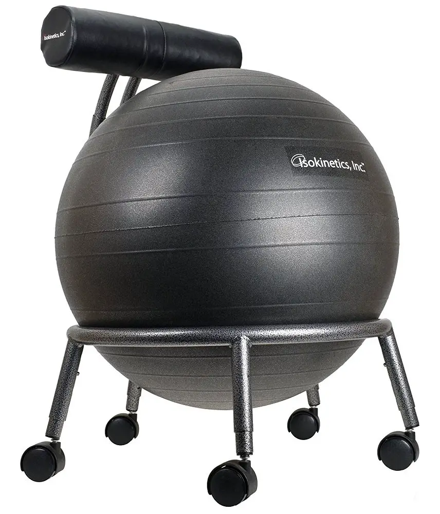Top 10 Exercise Ball Chairs Reviewed and Rated Garage Gym Ideas Ultimate Home Gym Design