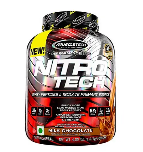 image of muscletech nitro tech supplements