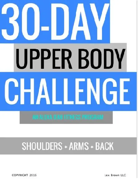 30-Day Upper Body Challenge