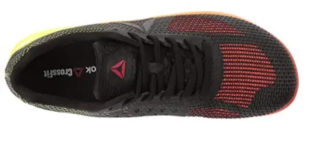 The Reebok Nano 7.0 has tight laces that tuck securely away.