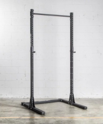 The Rogue S-2 squat stand features 92 inch uprights.