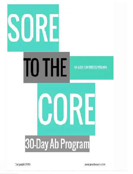 Sore to the core