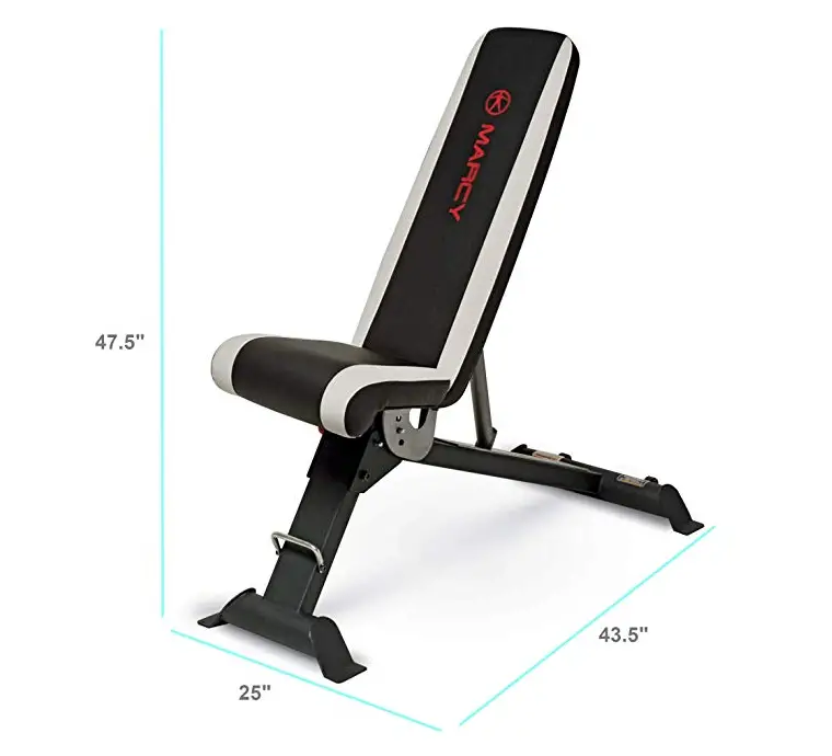 Marcy Adjustable Utility Bench Dimensions