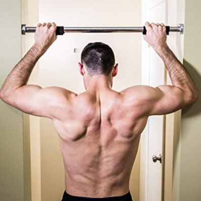 The J-Fit Deluxe Pull Up Bar will not bend or warp.