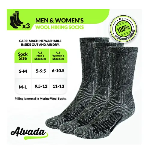 Alvada Merino Wool Socks