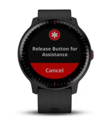 garmin vivoactive 3 emergency