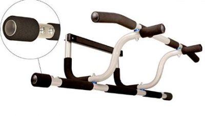 Ultimate Body Elevated Press Pull Up Bar has expandable ends.