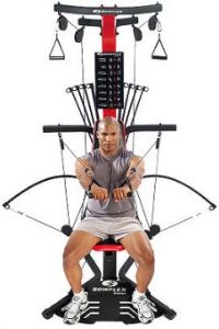 The Bowflex PR3000 comes with 300 pounds of power rod resistance.