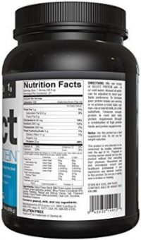 PEscience Nutrition Facts