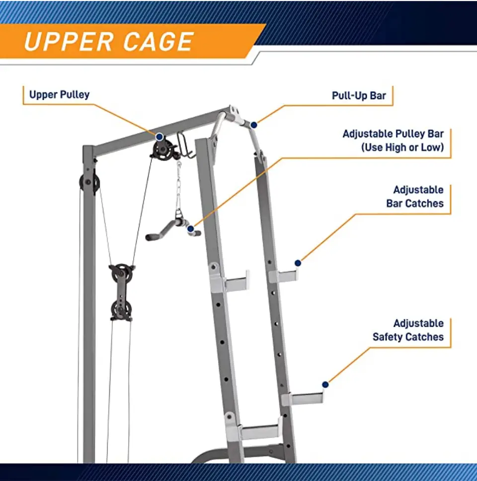 Marcy Pro Power Cage and Utility Bench