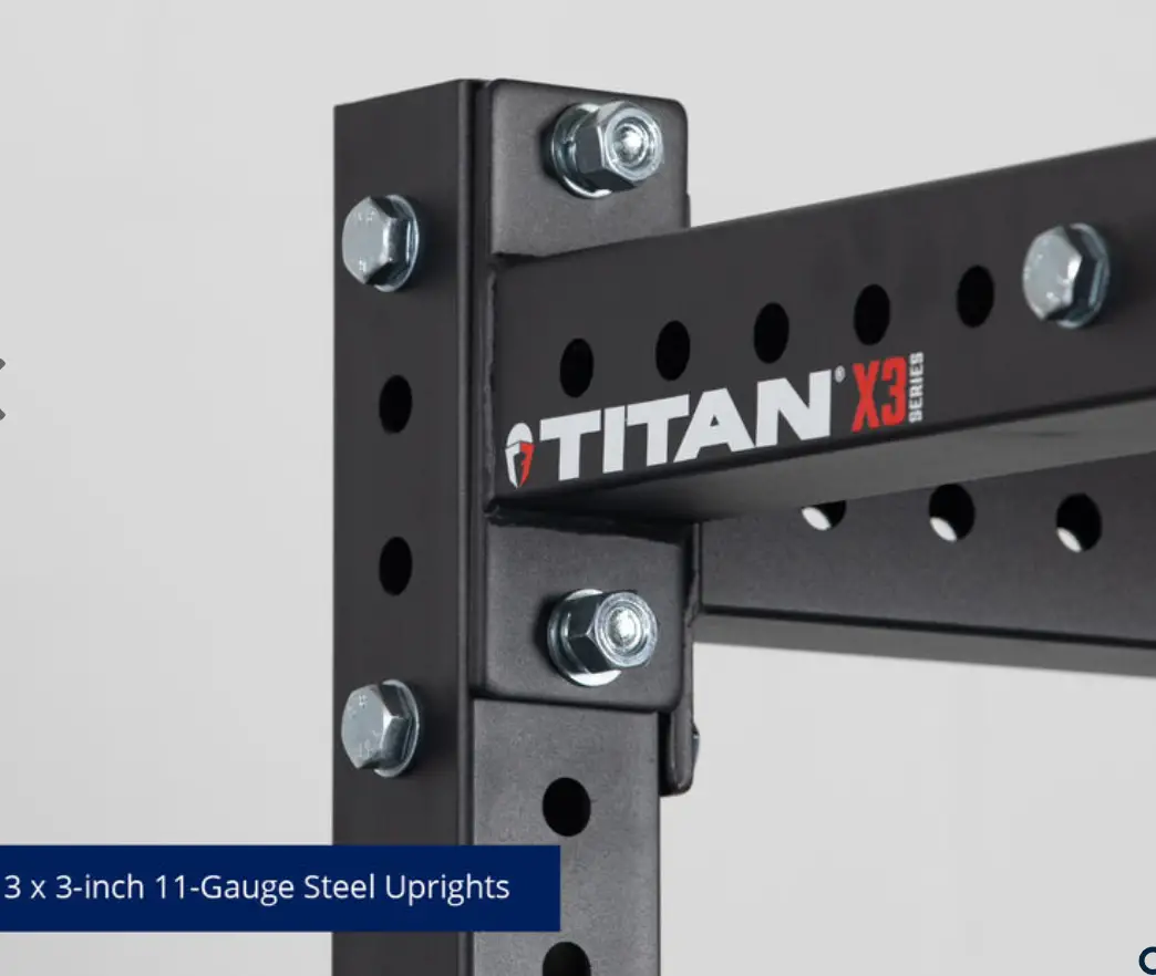Titan X3 Flat Foot Power Rack