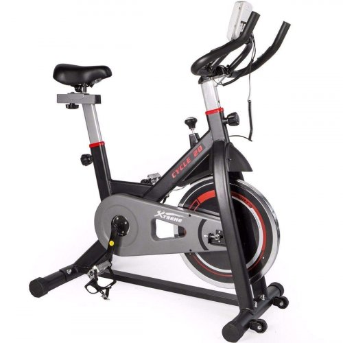 xtremepowerus indoor cycling exercise bike