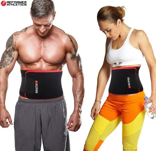 Perfotek Power Latex-Free Neoprene Unisex Waist Trimmer Belt