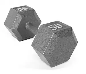 CAP Barbell Solid Hex Dumbbell