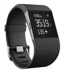 image of fitbit surge wrist heart rate monitor