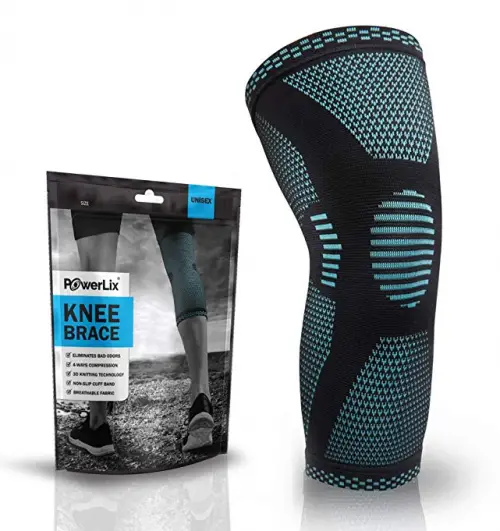 PowerLix Athletics Knee Brace Compression Sleeve