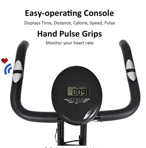 GOPLUS Magnetic Resistance Upright Bike Handles