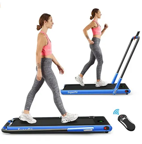 Goplus 2 in 1 Folding Treadmill