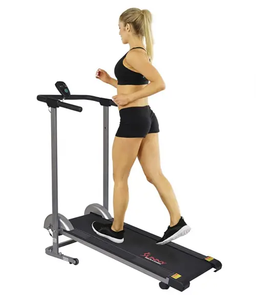 Sunny Health & Fitness SF-T1407M Manual Walking Treadmill