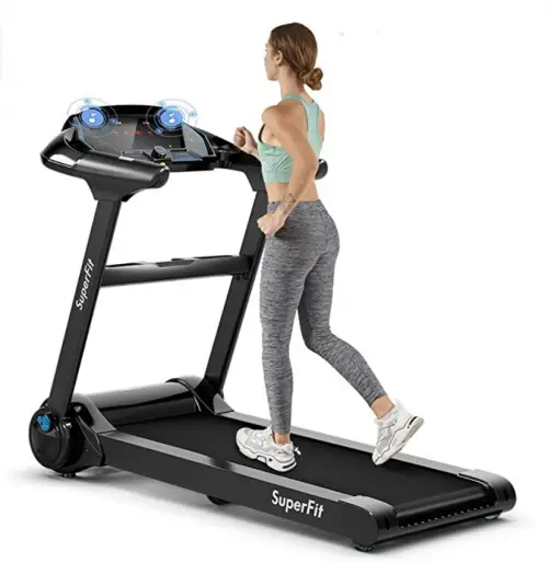 Goplus 2.25HP Large Electric Folding Treadmill