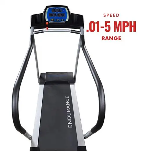 Body-Solid Endurance T50 Walking Treadmill Display