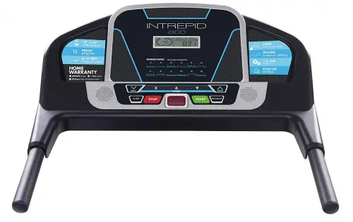 Intrepid i300 Treadmill display