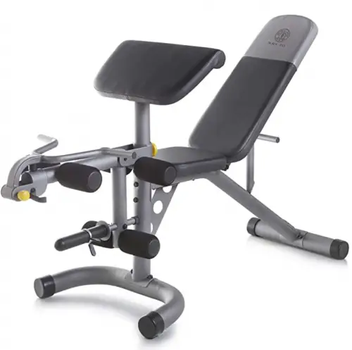 Gold's Gym XRS 20 Olympic Workout Bench with Removable Preacher Pad