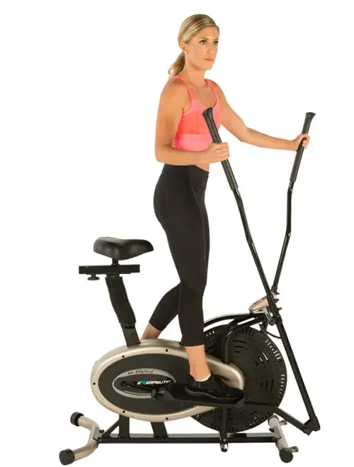 Exerpeutic Gold Elliptical and Exercise Bike Dual Trainer 2