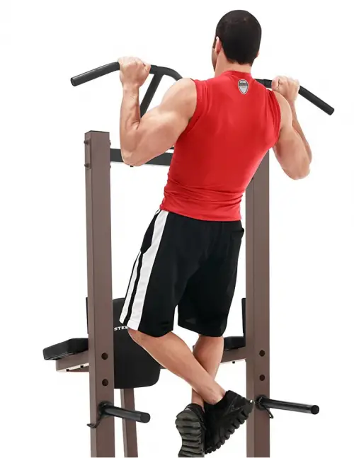 Steelbody Strength Training Power Tower Pull Up & Dip Station