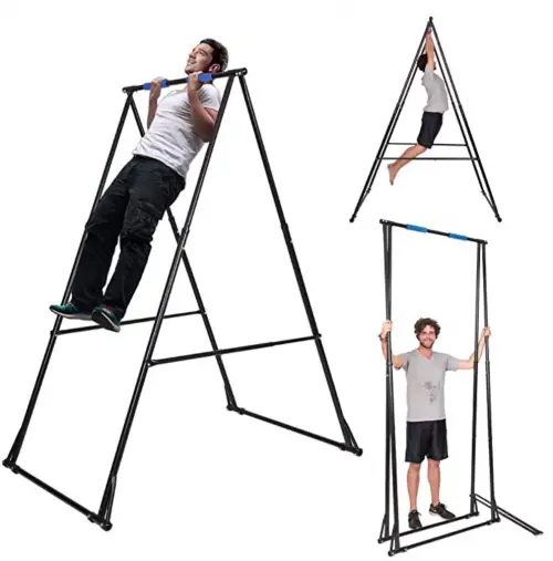 KT Toes Don't Touch Ground Foldable Free Standing Pull Up Bar