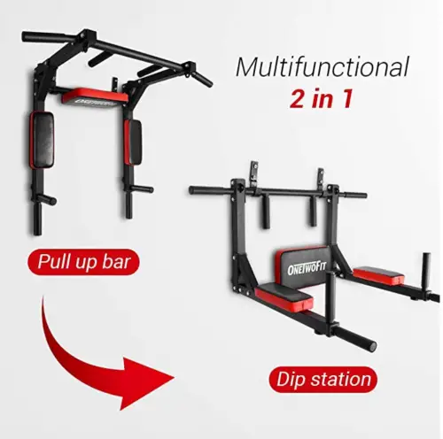 ONETOFIT Mounted Pull Up Bar 2