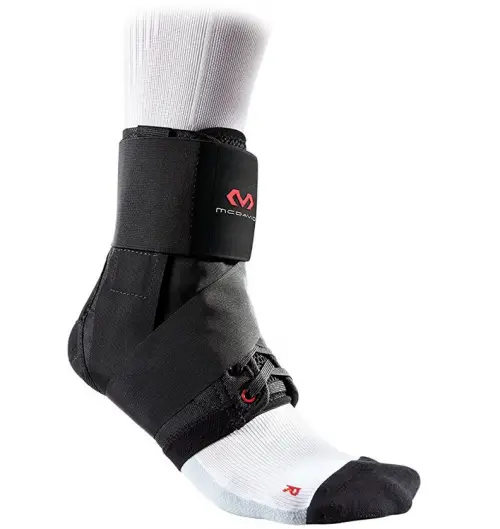 McDavid 195R-BK-M Ankle Brace Support/w Stabilizer Straps