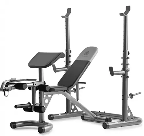 Gold's Gym XRS 20 Olympic Workout Bench and Squat Rack