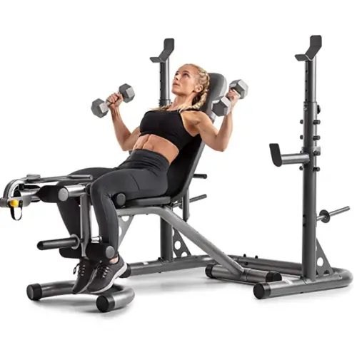 Gold's Gym XRS 20 Olympic Workout Bench and Squat Rack