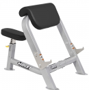 HOIST FITNESS HF-4550 Seated Preacher Curl Bench for Dumbbell or EZ Bar Bicep Curls