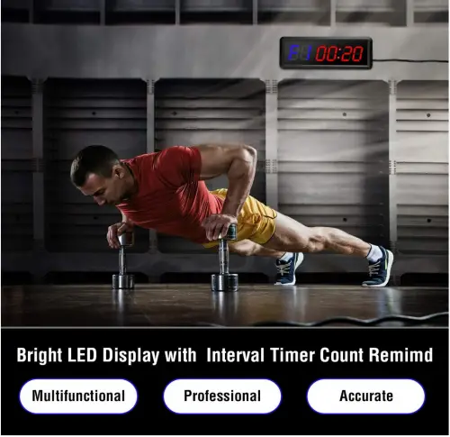 Vehipa LED Interval Timer Gym Timer