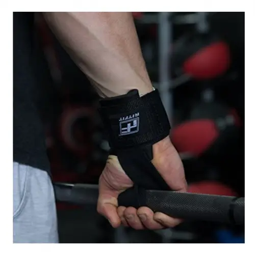 RitFit Lifting Straps + Wrist Protector for Weightlifting