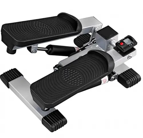 DMI Under Desk Stair Stepper to use as Exercise Equipment or Physical Therapy with Digital Monitor and Step Tracker